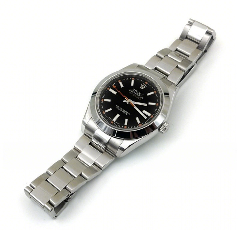 Rolex Milgauss 116400 Black Dial-fasswatch