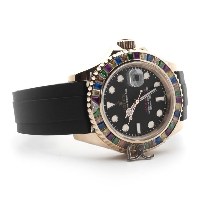 Rolex Yacht-Master 40 116695 SATS with Gem-Set Bezel-fasswatch
