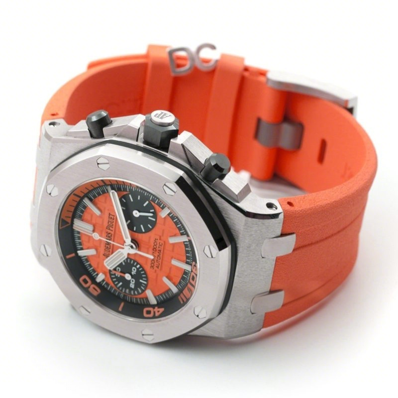 Audemars Piguet Royal Oak Offshore Diver Chronograph in Orange-fasswatch