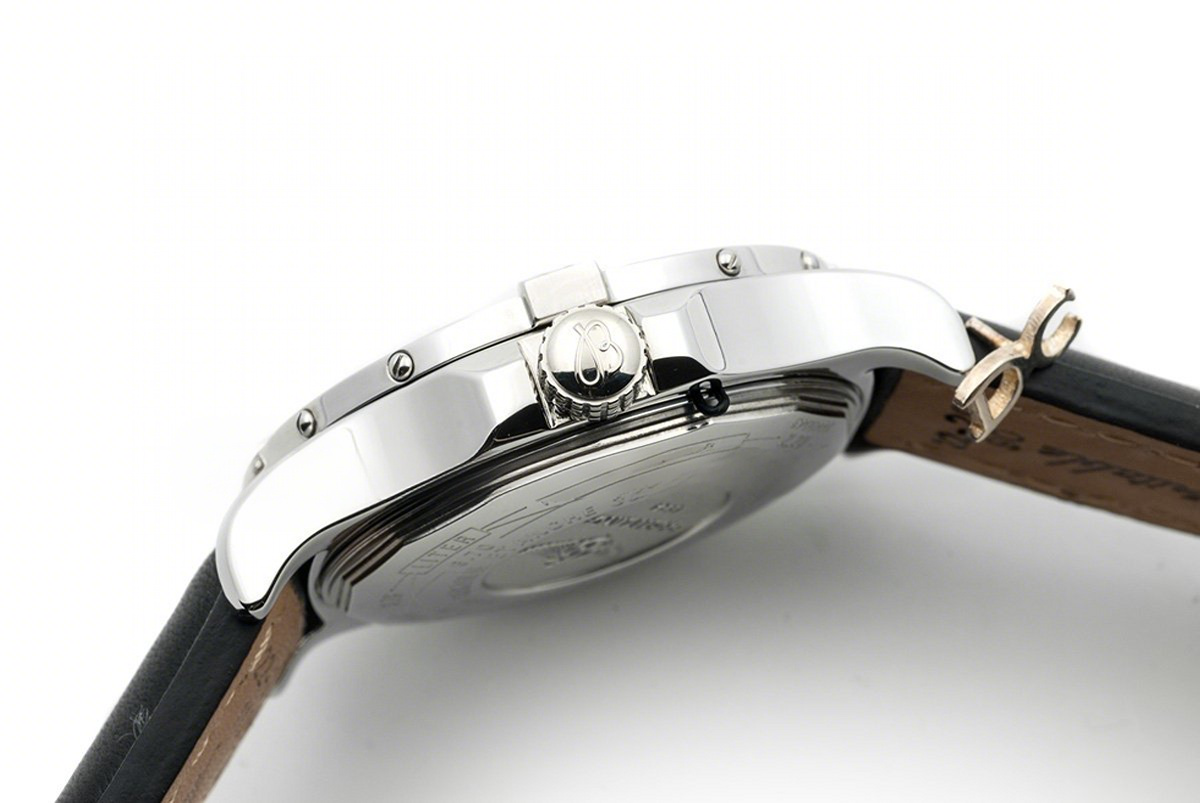 Breitling Avenger II GMT Carbon Fiber Dial in Steel on Leather Strap-fasswatch