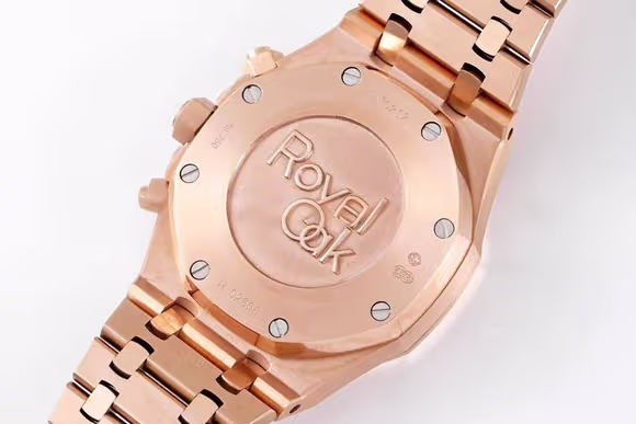 Audemars Piguet Royal Oak Self-Winding Chronograph Grey Dial in Rose Gold-fasswatch