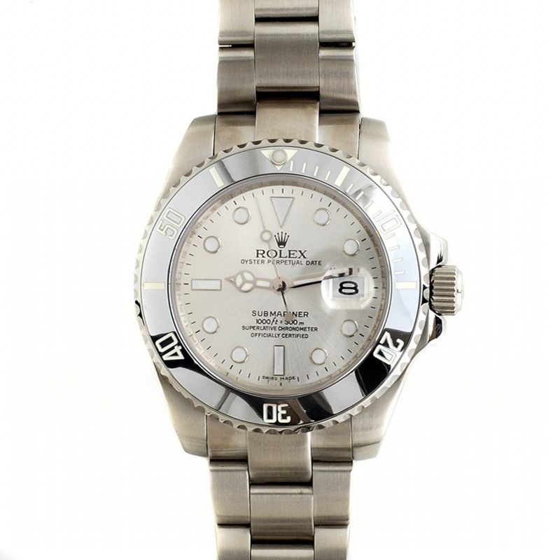 Rolex Submariner 116610 (Silver Onyx Dial)-fasswatch