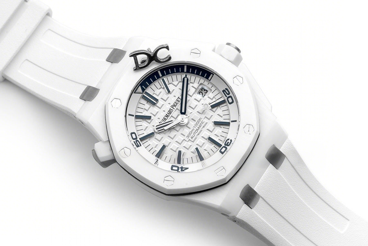 Audemars Piguet Royal Oak Offshore Diver White Ceramic-fasswatch
