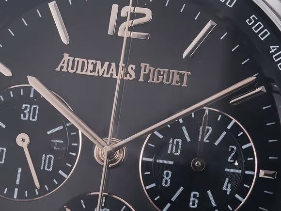 Audemars Piguet Code 11.59 Chrono 26393 SS APPF Best Edition GrayRG Dial on Black Nylon Strap A4401-fasswatch