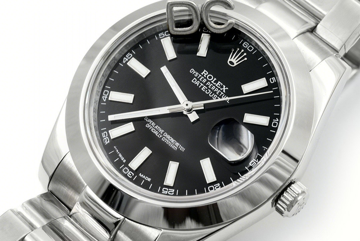 Rolex Datejust II 116300 Black Dial-fasswatch