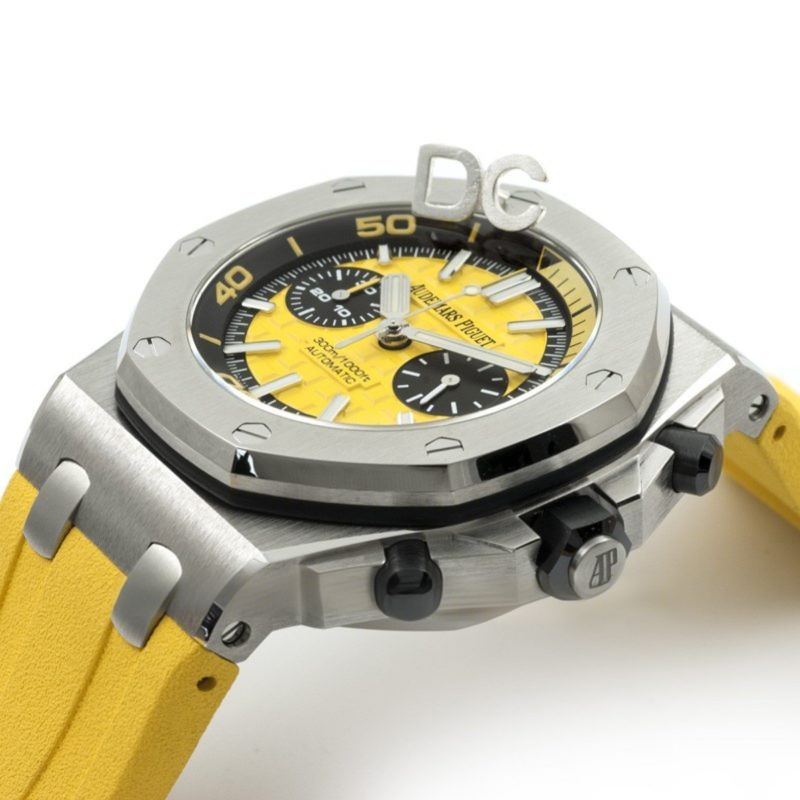 Audemars Piguet Royal Oak Offshore Diver Chronograph in Yellow-fasswatch