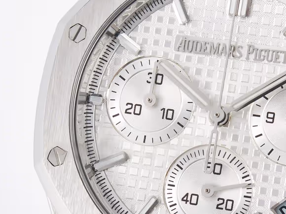 Audemars Piguet Royal Oak Chrono 26240 SS APSF 11 Best Edition Silver Dial on SS Bracelet SA4401 Super Clone-fasswatch