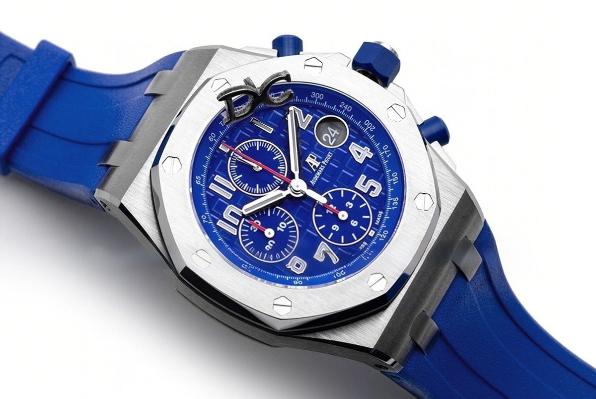 Audemars Piguet Royal Oak Offshore Indigo Blue SIHH 2018-fasswatch