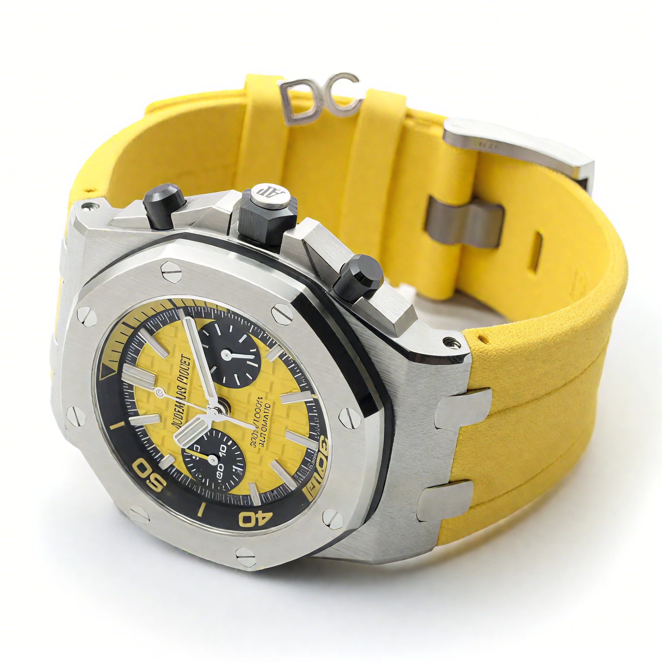 Audemars Piguet Royal Oak Offshore Diver Chronograph in Yellow-fasswatch