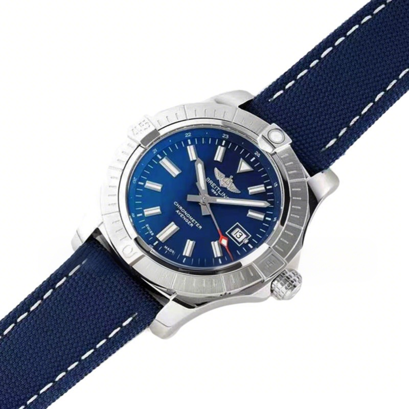 Breitling Avenger Automatic GMT 43 Blue Dial-fasswatch