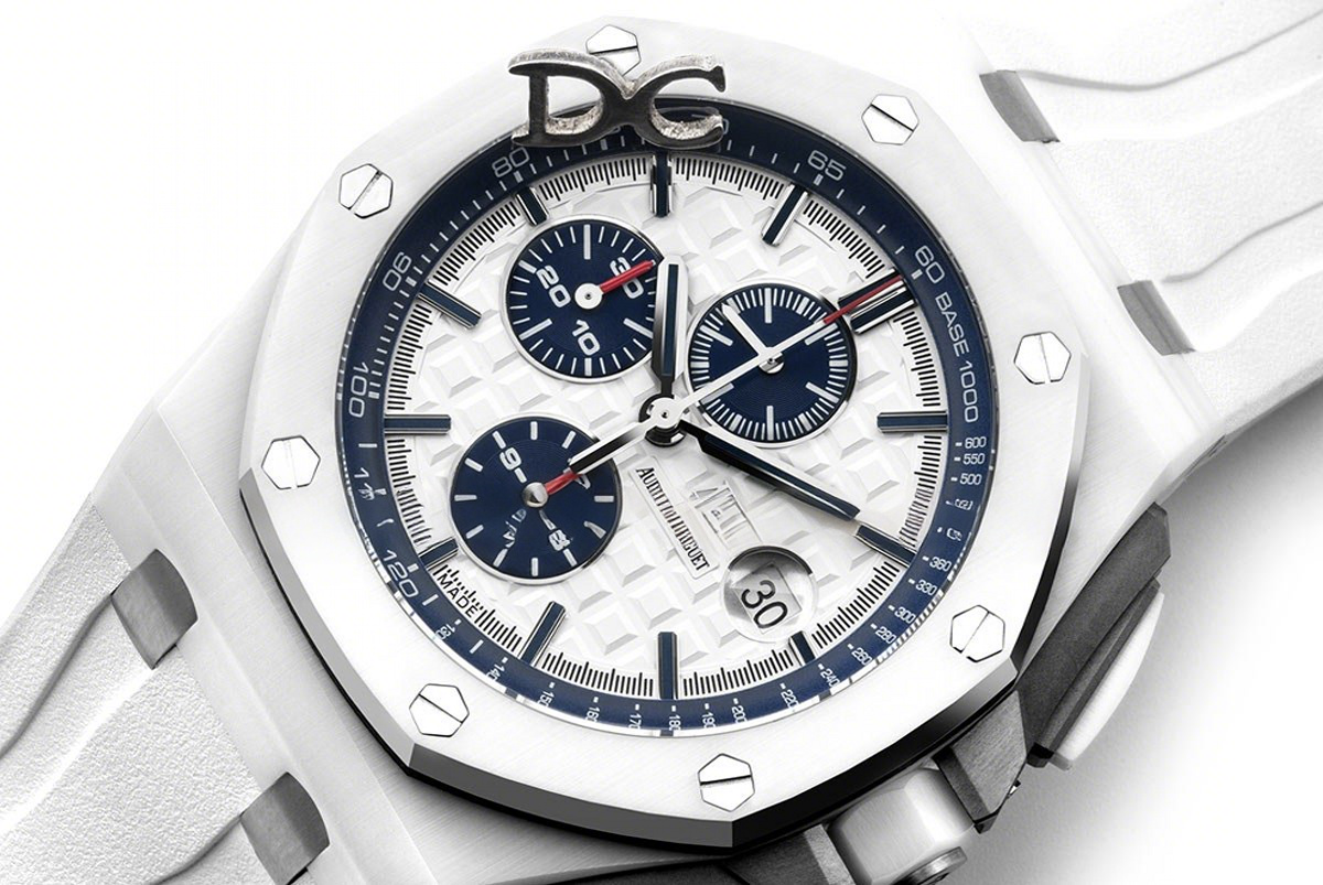 Audemars Piguet Royal Oak Offshore Novelty 44mm in White Ceramic 26402CB-fasswatch