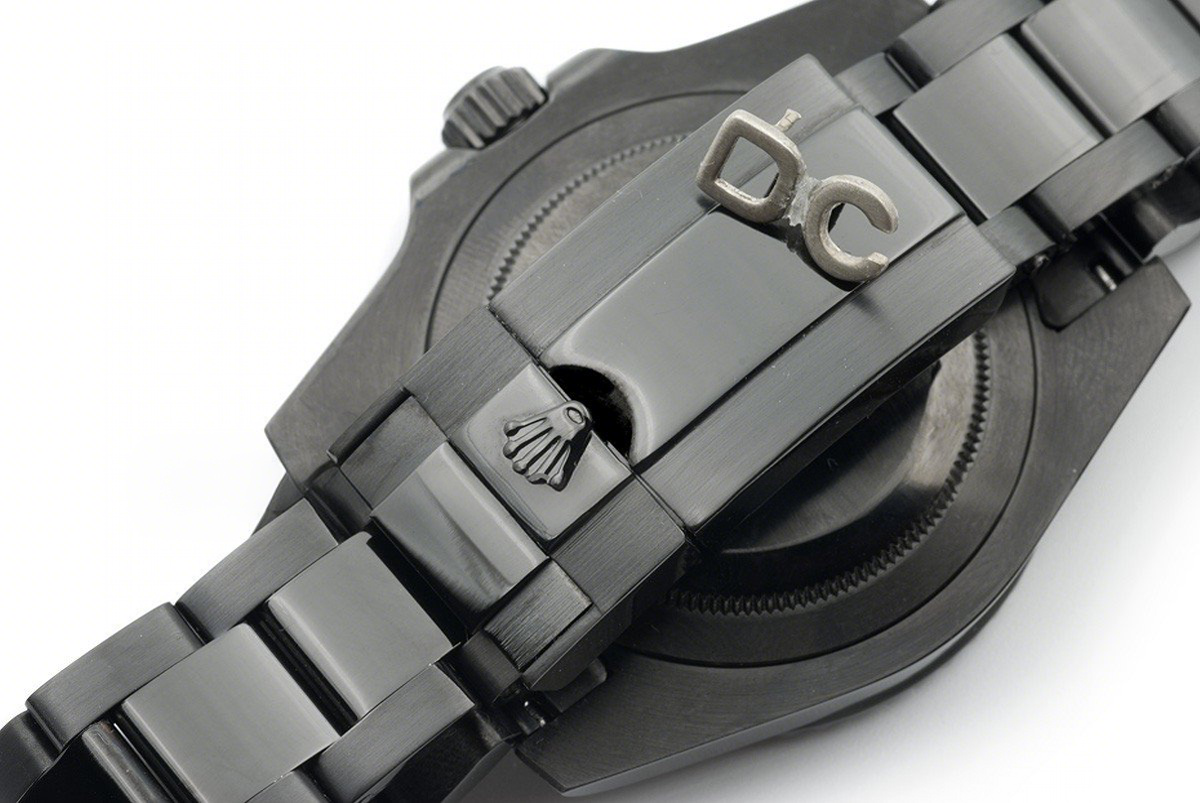 Rolex GMT Master II 116710 BLNR White Dial in PVD Black-fasswatch