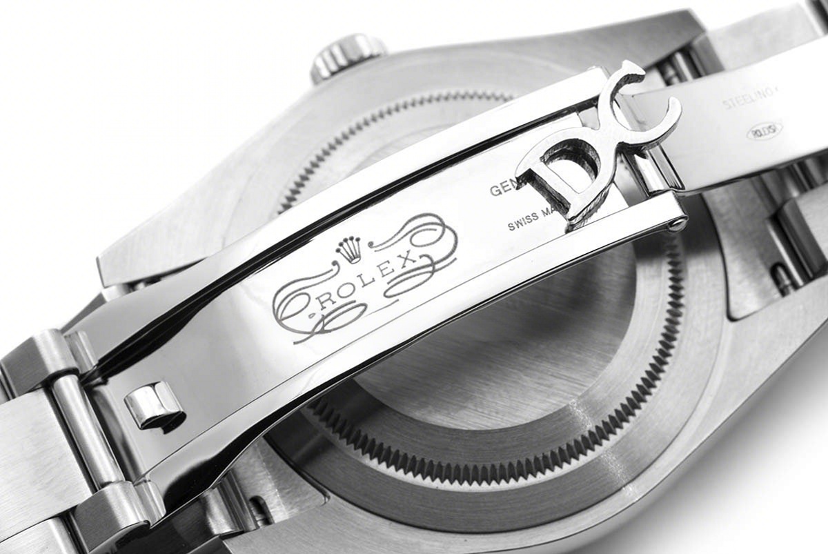 Rolex Oyster Perpetual 39mm Dark Rhodium Dial 114300DRSO-fasswatch