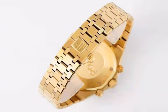 Audemars Piguet Royal Oak Self-Winding Chronograph Green Dial in Yellow Gold-fasswatch