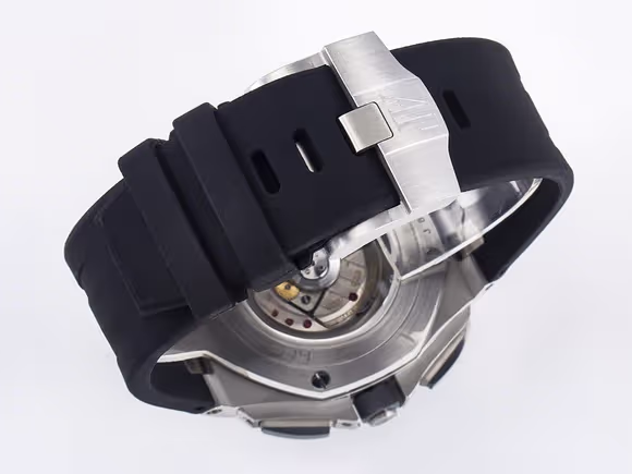 Audemars Piguet Royal Oak Offshore 44mm SS TKF 11 Best Edition White Dial on Black Rubber Strap A3126-fasswatch