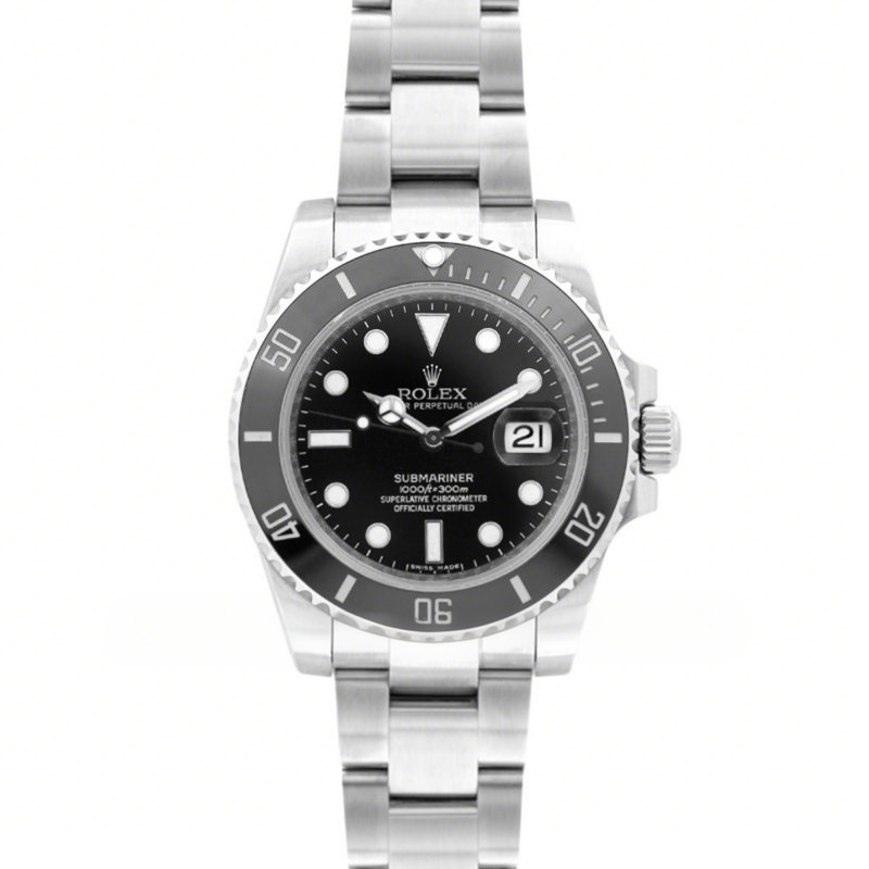 Rolex Submariner 116610 Black Ceramic-fasswatch