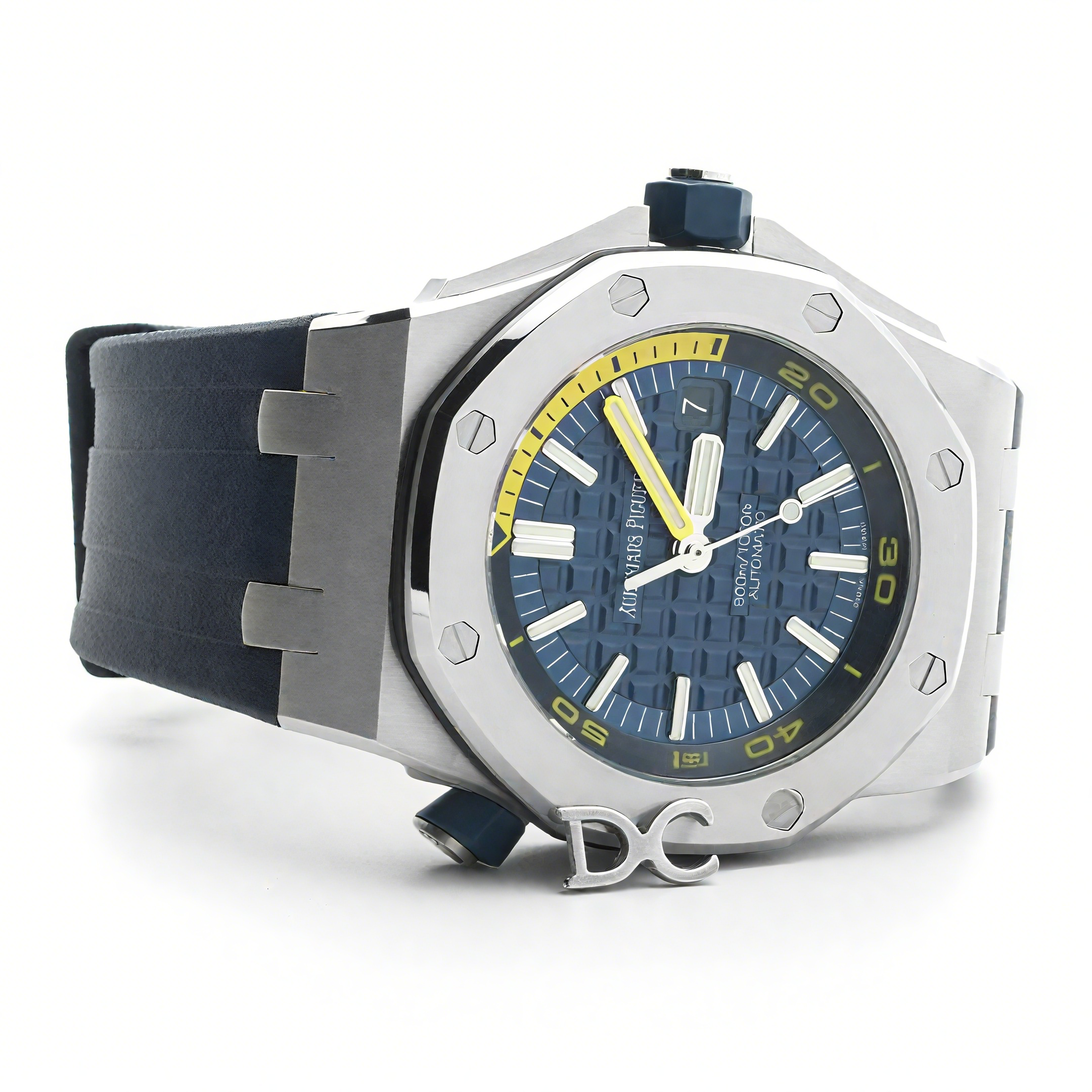 Audemars Piguet Royal Oak Offshore Diver Steel Blue Dial 15710ST SIHH 2017-fasswatch