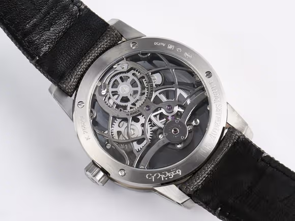 Audemars Piguet CODE 11.59 Tourbillon 26600 SS APPF Best Edition Grey Dial on Grey Nylon Strap A2948-fasswatch