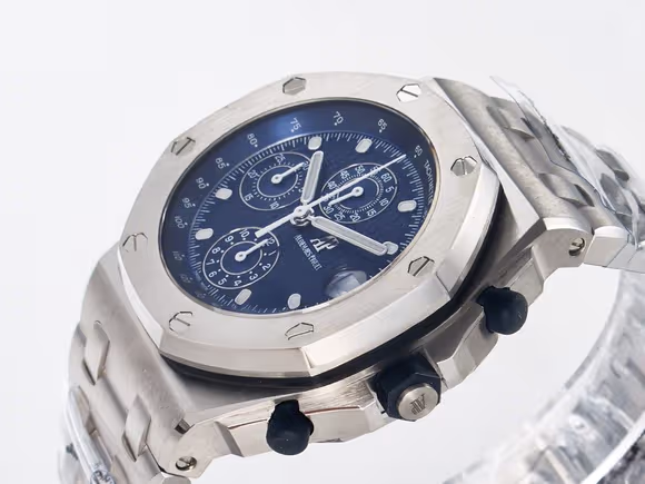 Audemars Piguet Royal Oak Offshore 42mm Re-edition SS TKF Best Edition Blue Dial on SS Bracelet A7750-fasswatch