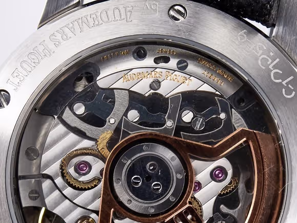 Audemars Piguet Code 11.59 Chrono 26393 SS APPF Best Edition GraySS Dial on Black Nylon Strap A4401-fasswatch