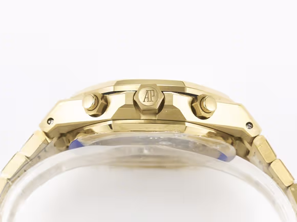 Audemars Piguet Royal Oak Chrono 26240 Frosted YG APSF 11 Best Edition YG Dial on Bracelet SA4401 Super Clone-fasswatch