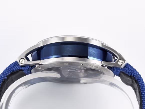 Audemars Piguet CODE 11.59 Tourbillon 26600 SS APPF Best Edition Blue Dial on Blue Nylon Strap A2948-fasswatch