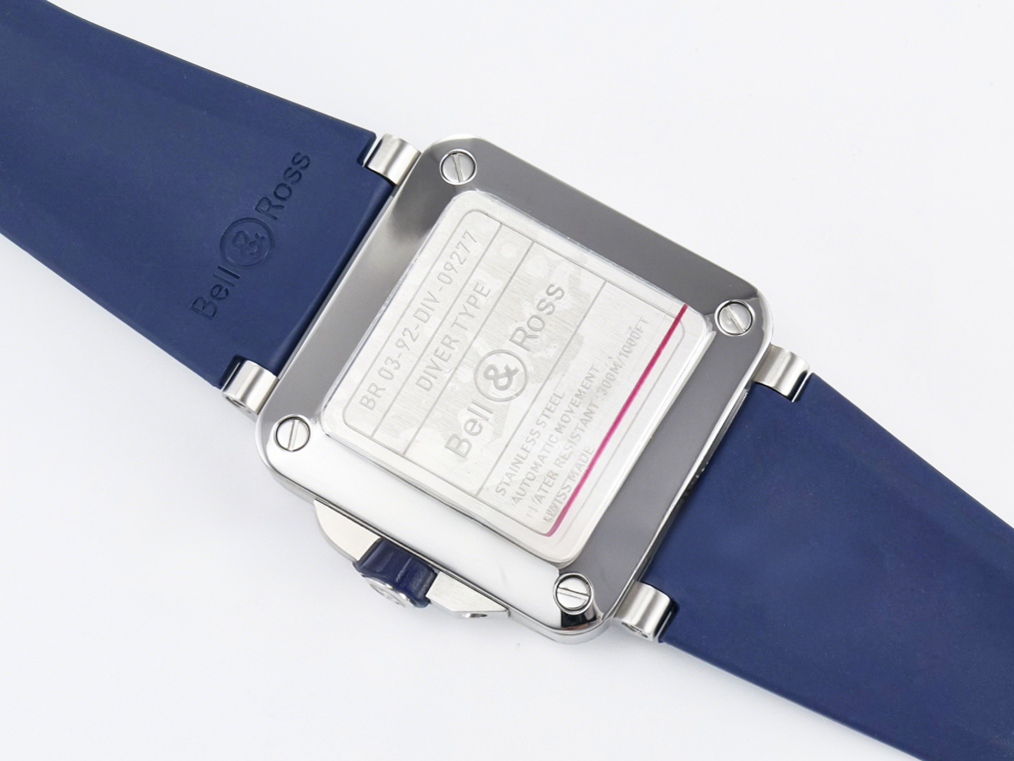 Breitling BR03-92 Diver BRF 1:1 Best Edition Blue Dial on Blue Rubber Strap A2824-fasswatch