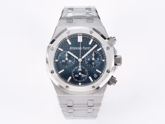 Audemars Piguet Royal Oak Chrono 26240 SS APSF 11 Best Edition Blue Dial on SS Bracelet SA4401 Super Clone-fasswatch