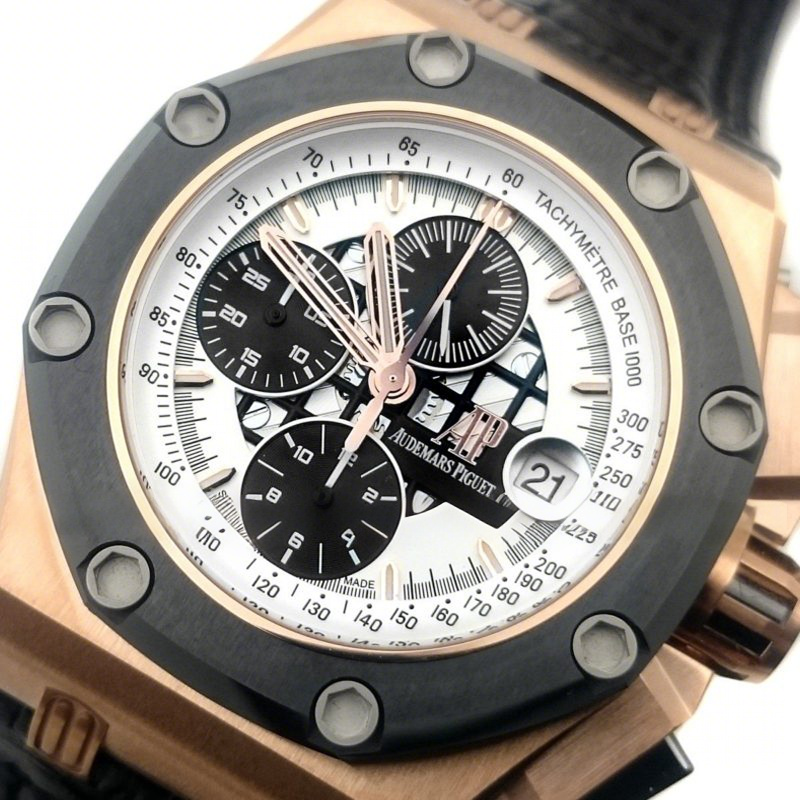 Audemars Piguet Royal Oak Offshore Ruben Barrichello II Rose Gold-fasswatch