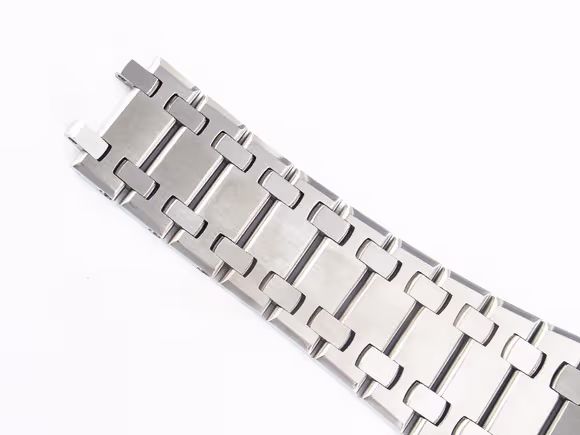 Audemars Piguet Custom Modded Royal Oak 39mm 15202 SS PPM Blue Textured Dial on SS Bracelet AP2121-fasswatch