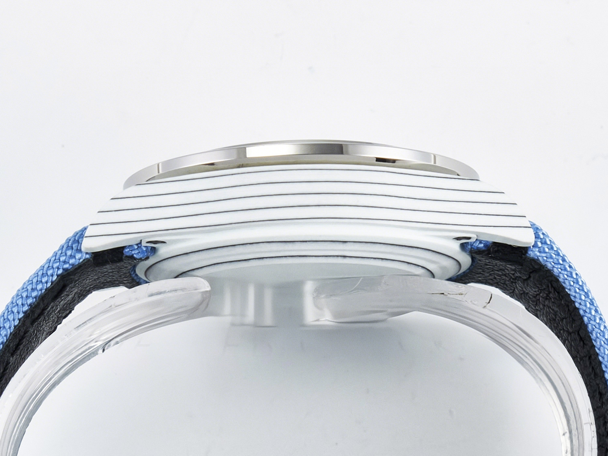 Rolex Daytona Artisans SS GETF Best Edition Blue Skeleton Dial Diamonds Bezel on SS Bracelet DD4802-fasswatch