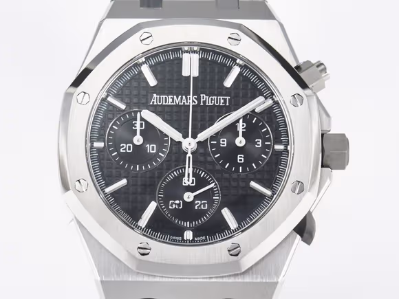 Audemars Piguet Royal Oak Chrono 26240 SS APSF 11 Best Edition Black Dial on SS Bracelet SA4401 Super Clone-fasswatch