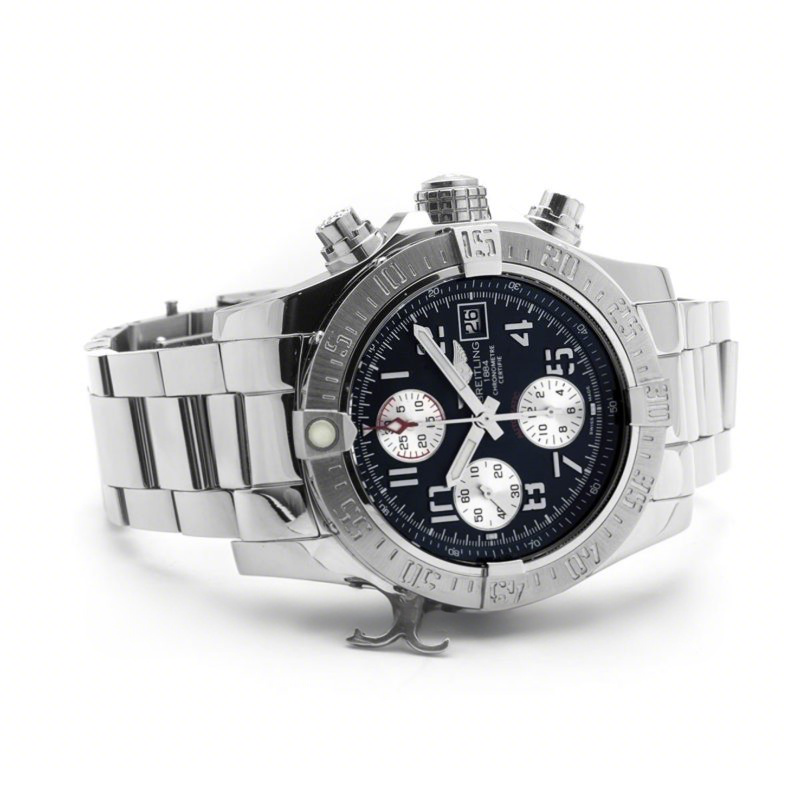 Breitling Avenger II Blue Dial in Steel-fasswatch