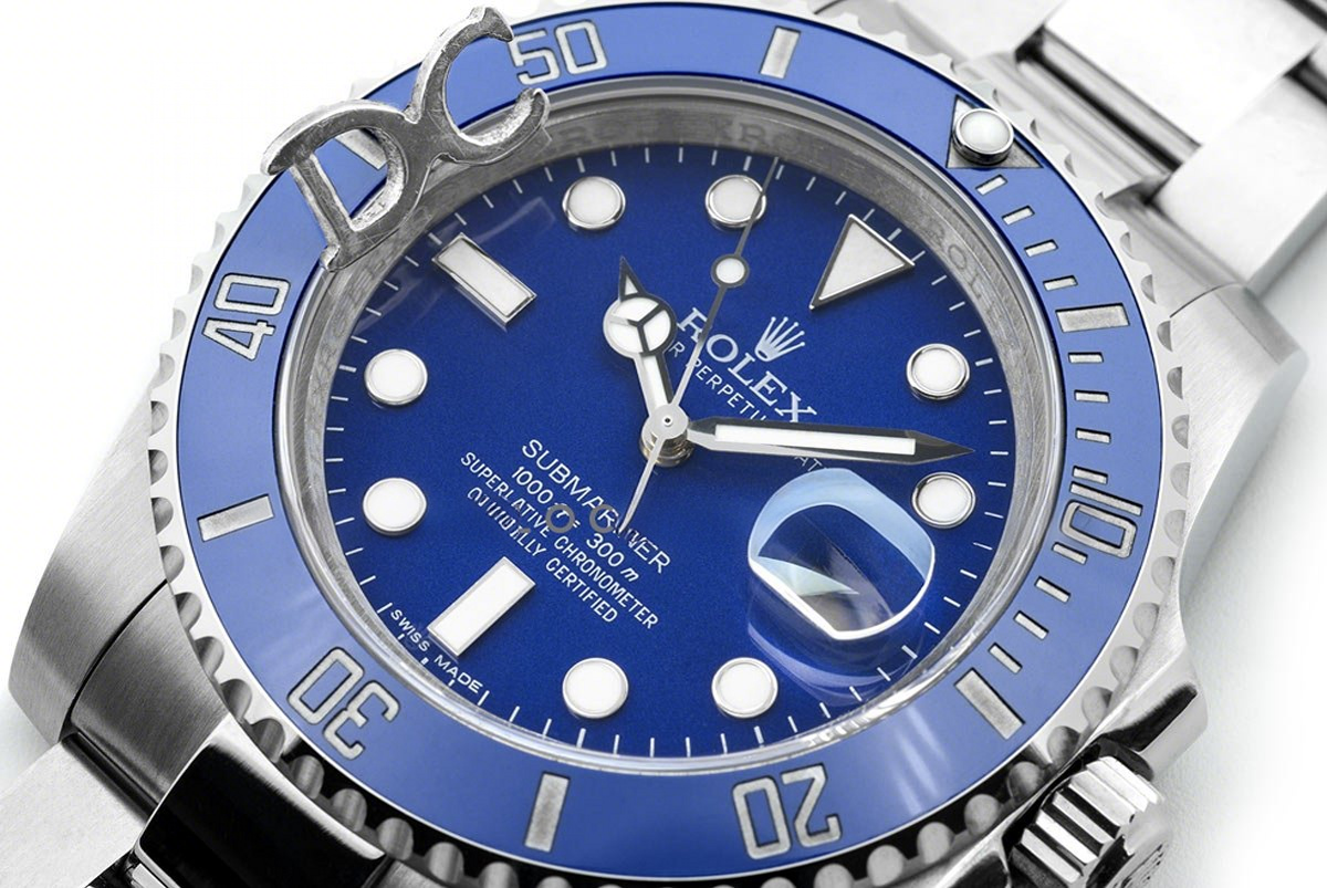 Rolex Submariner 116619LB ‘Smurf’ Blue Ceramic White Gold-fasswatch