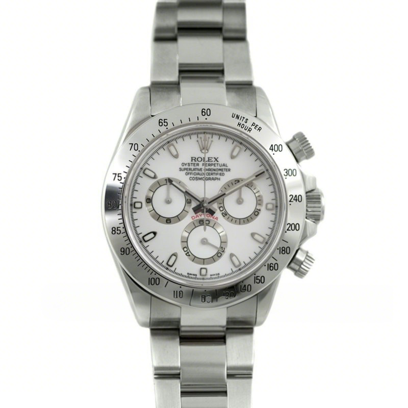 Rolex Daytona 116520 White Dial-fasswatch