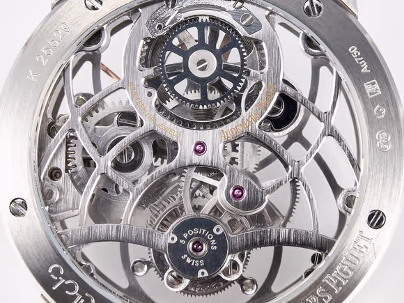 Audemars Piguet CODE 11.59 Tourbillon 26600 SS APPF Best Edition White Dial on Black Leather Strap A2948-fasswatch