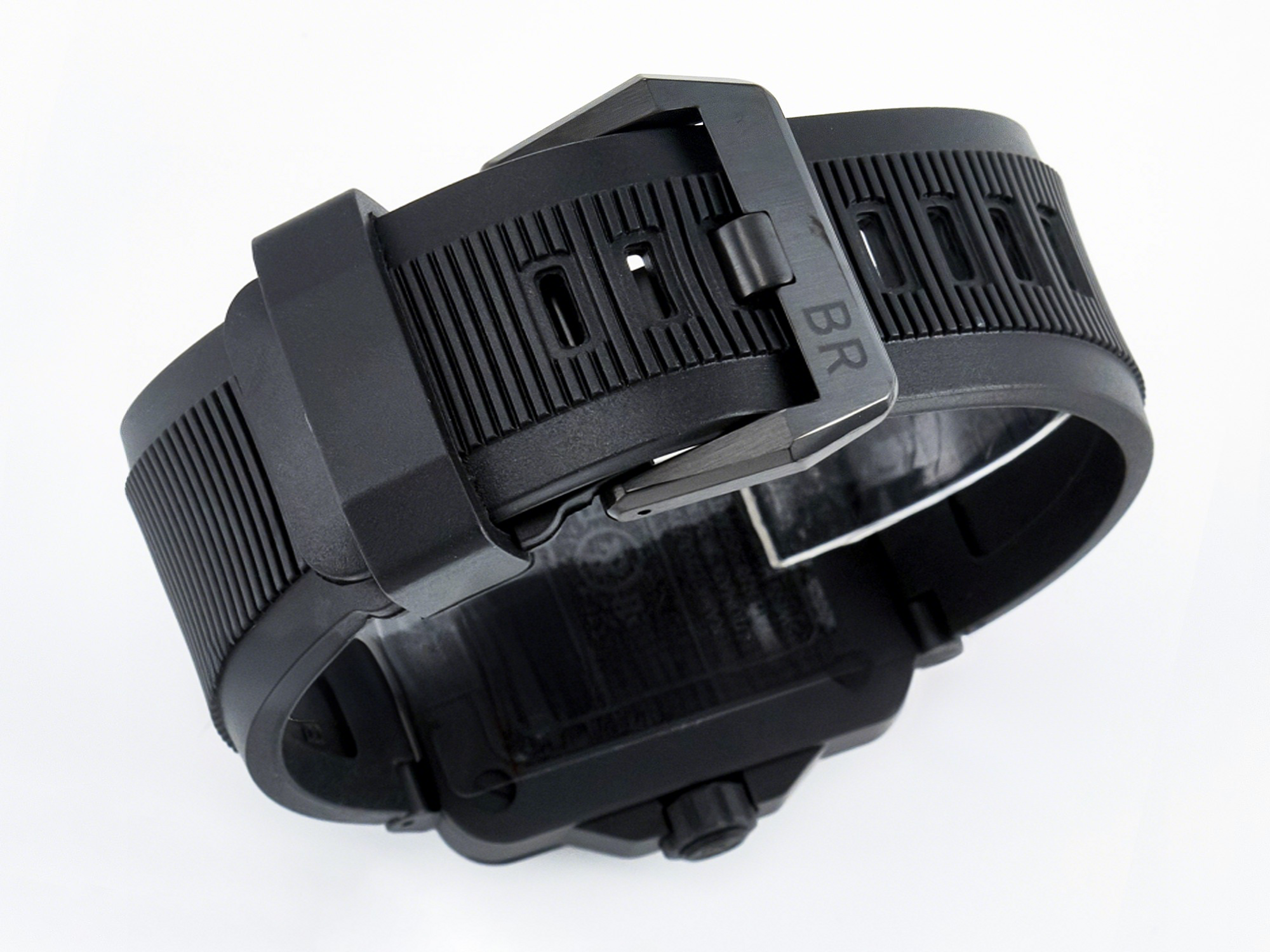 Breitling BR03A Instruments BRF 1:1 Best Edition Blue Dial on Black Rubber Strap A2824-fasswatch