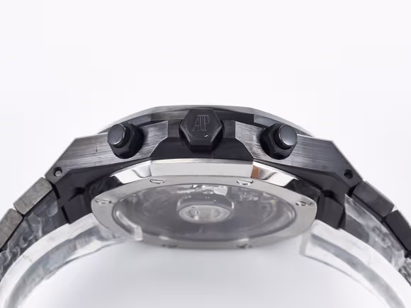 Audemars Piguet Royal Oak Chrono 26240 Black Ceramic APSF 11 Best Edition on Ceramic Bracelet SA4401 Super Clone-fasswatch