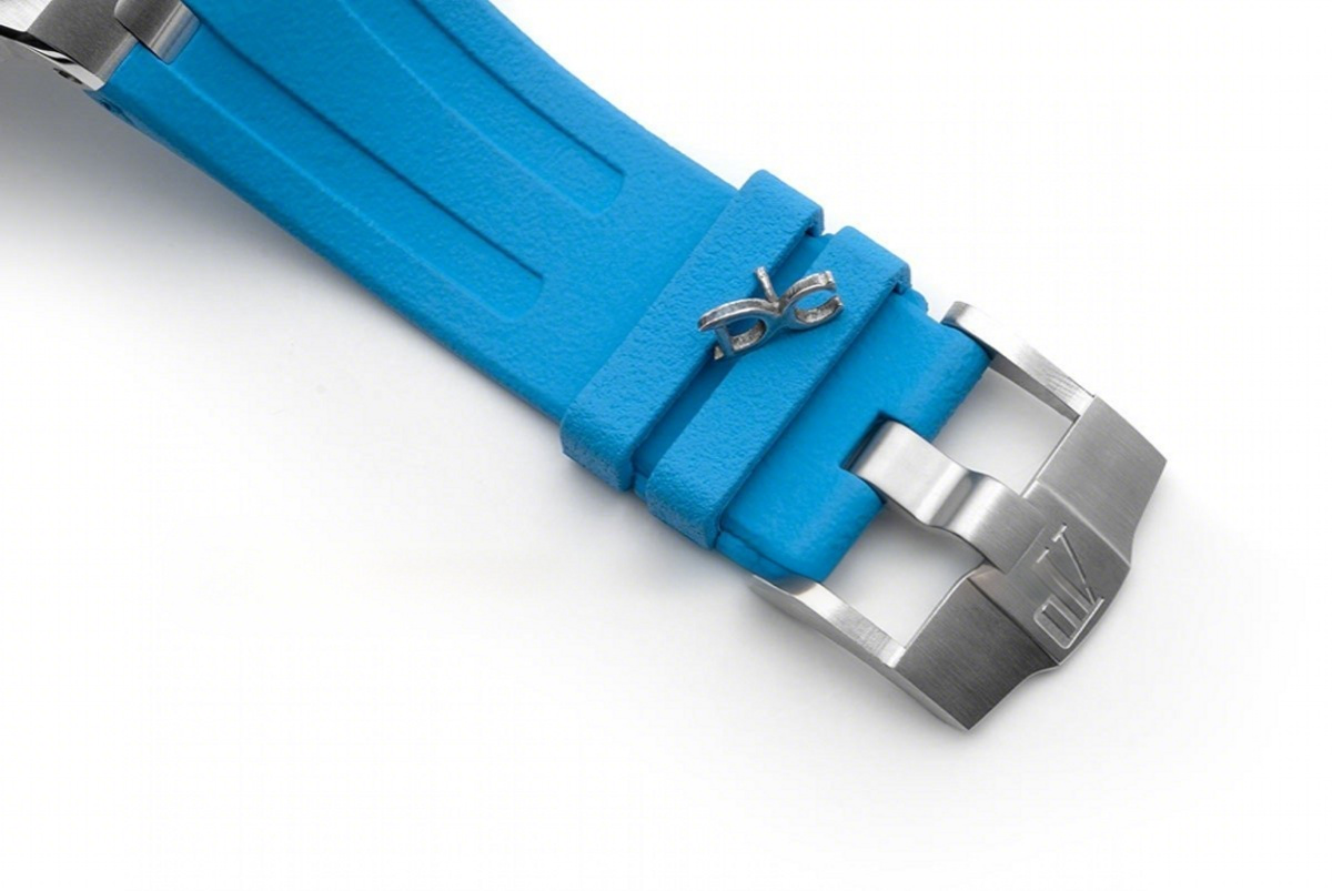 Audemars Piguet Royal Oak Offshore Diver Steel Turquoise Blue Dial 15710ST-fasswatch