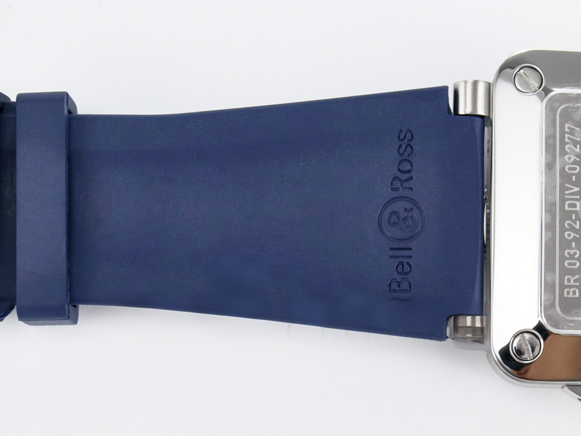 Breitling BR03-92 Diver BRF 1:1 Best Edition Blue Dial on Blue Rubber Strap A2824-fasswatch