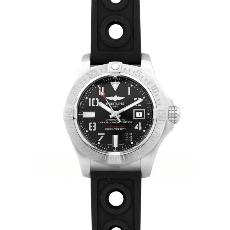 Breitling Avenger II Seawolf Grey Dial in Steel-fasswatch