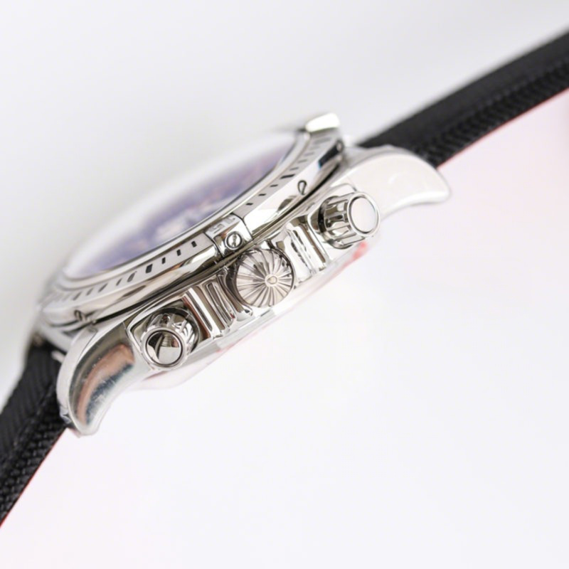 Breitling Chronomat 44 Airborne 30th Anniversary Black Dial Ref: AB01154G-BD13-fasswatch