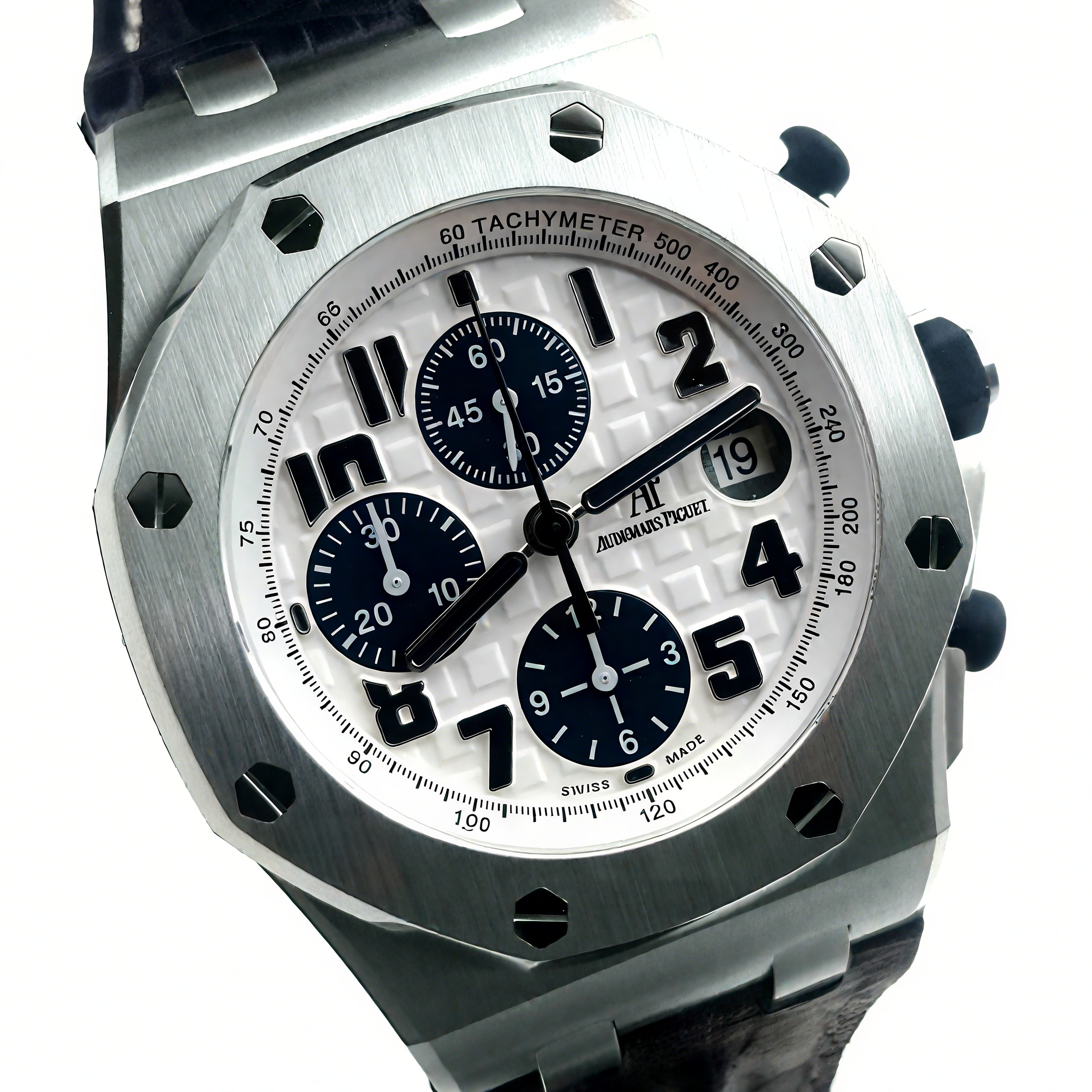 Audemars Piguet Royal Oak Offshore Navy Themes Ref: 26170ST-fasswatch