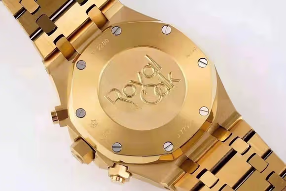 Audemars Piguet Royal Oak Self-Winding Chronograph Green Dial in Yellow Gold-fasswatch