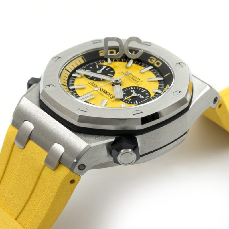 Audemars Piguet Royal Oak Offshore Diver Chronograph in Yellow-fasswatch