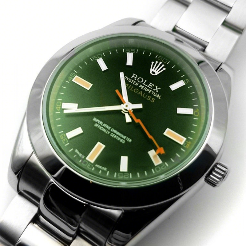 Rolex Milgauss 116400 GV Black Dial-fasswatch