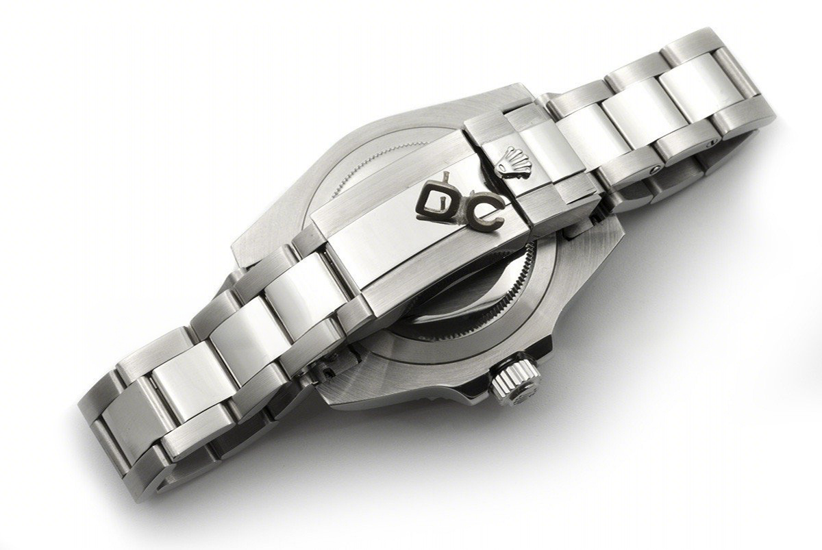 Rolex GMT Master II 116710 BLNR White Dial in Steel-fasswatch