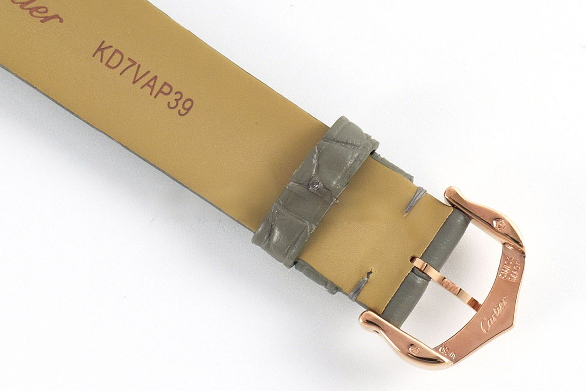 Cartier Ballon Blanc 30mm Silver Dial in Rose Gold-fasswatch