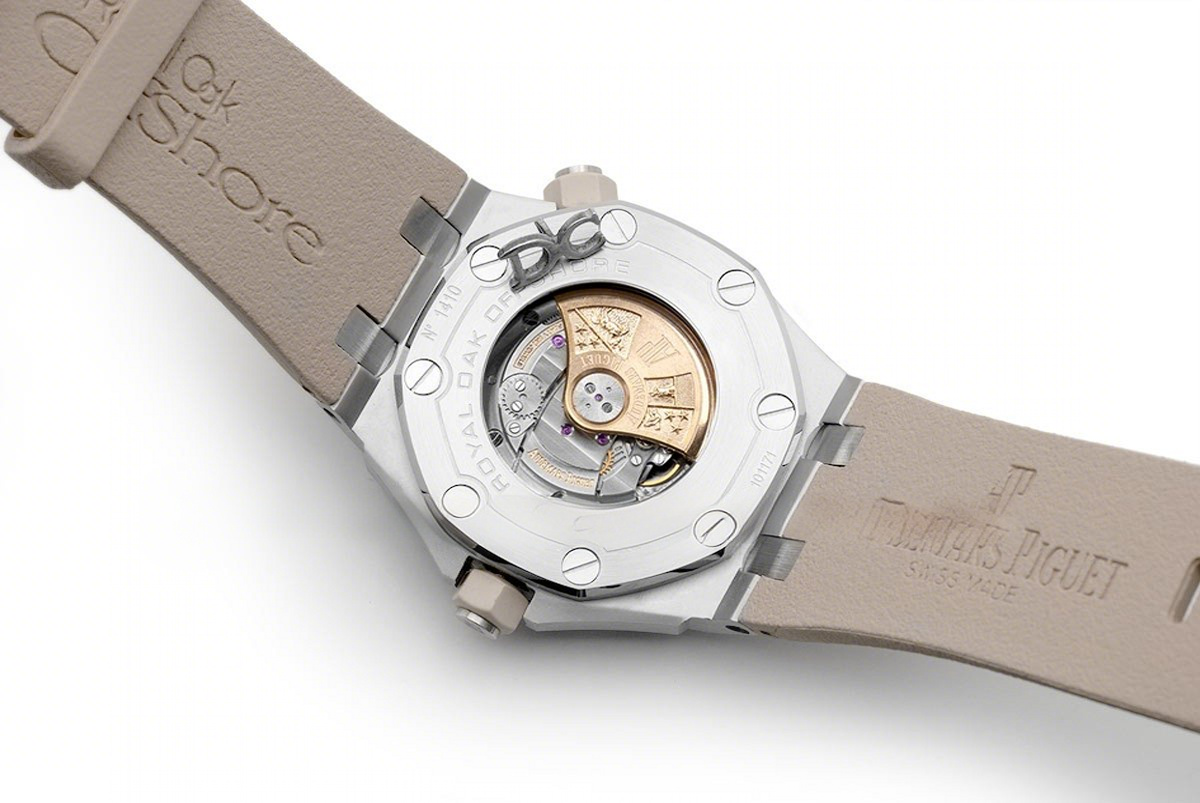 Audemars Piguet Royal Oak Offshore Diver Steel Beige Dial 15710ST-fasswatch
