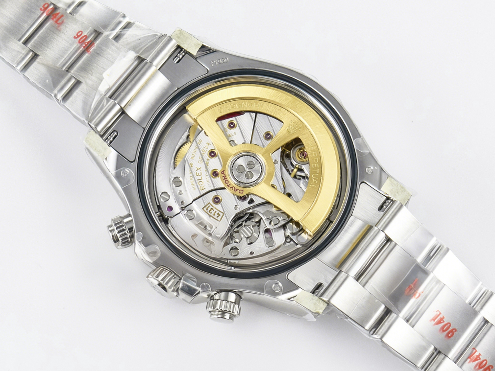 Rolex Daytona 126506 Clean 1:1 Best Edition 904L Steel Ice Blue Dial Lume Markers on SS Bracelet SH4131-fasswatch